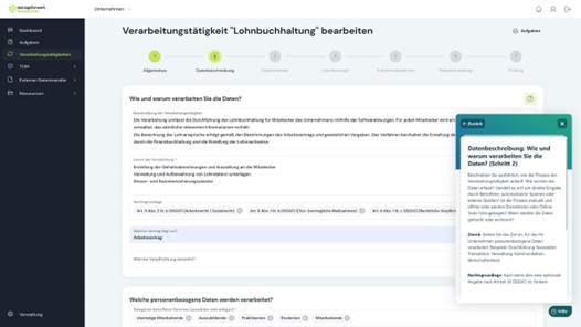 manageforwork | Datenschutz
