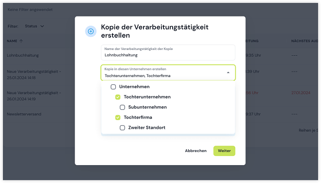 manageforwork | Datenschutz
